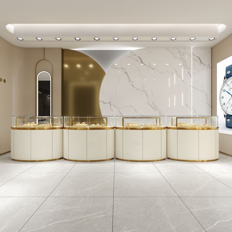 High-end luxury jewelry display showcase MYSHINE DISPLAY 36