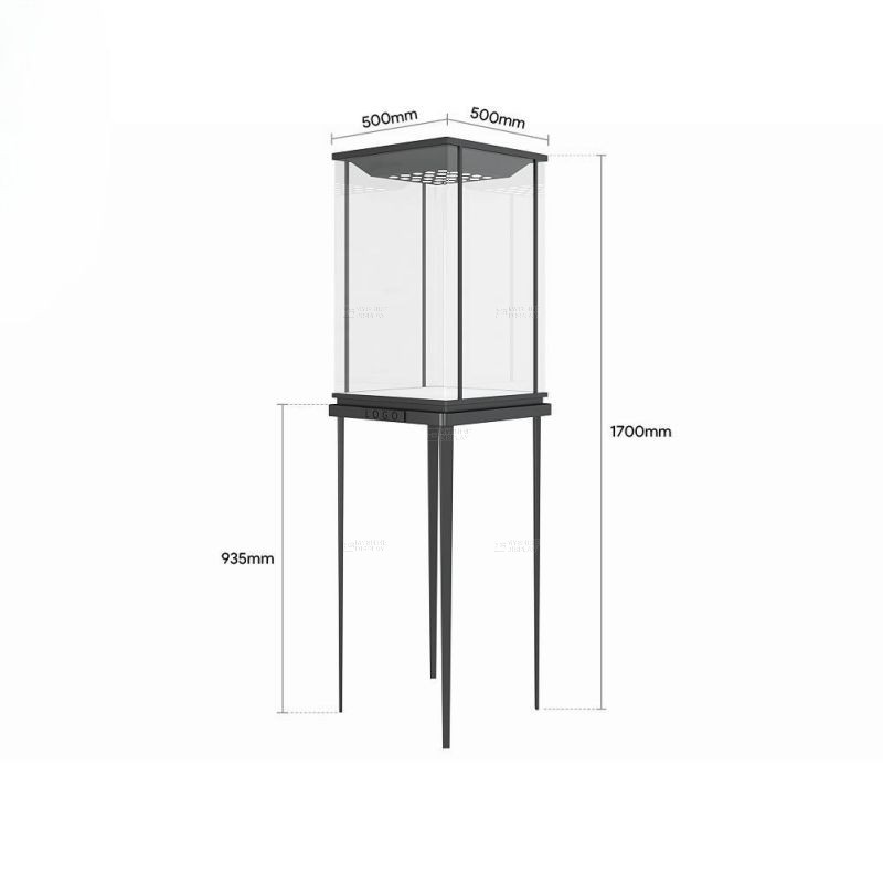 Durable Stainless Steel Tower Display Stand MYSHINE DISPLAY 55