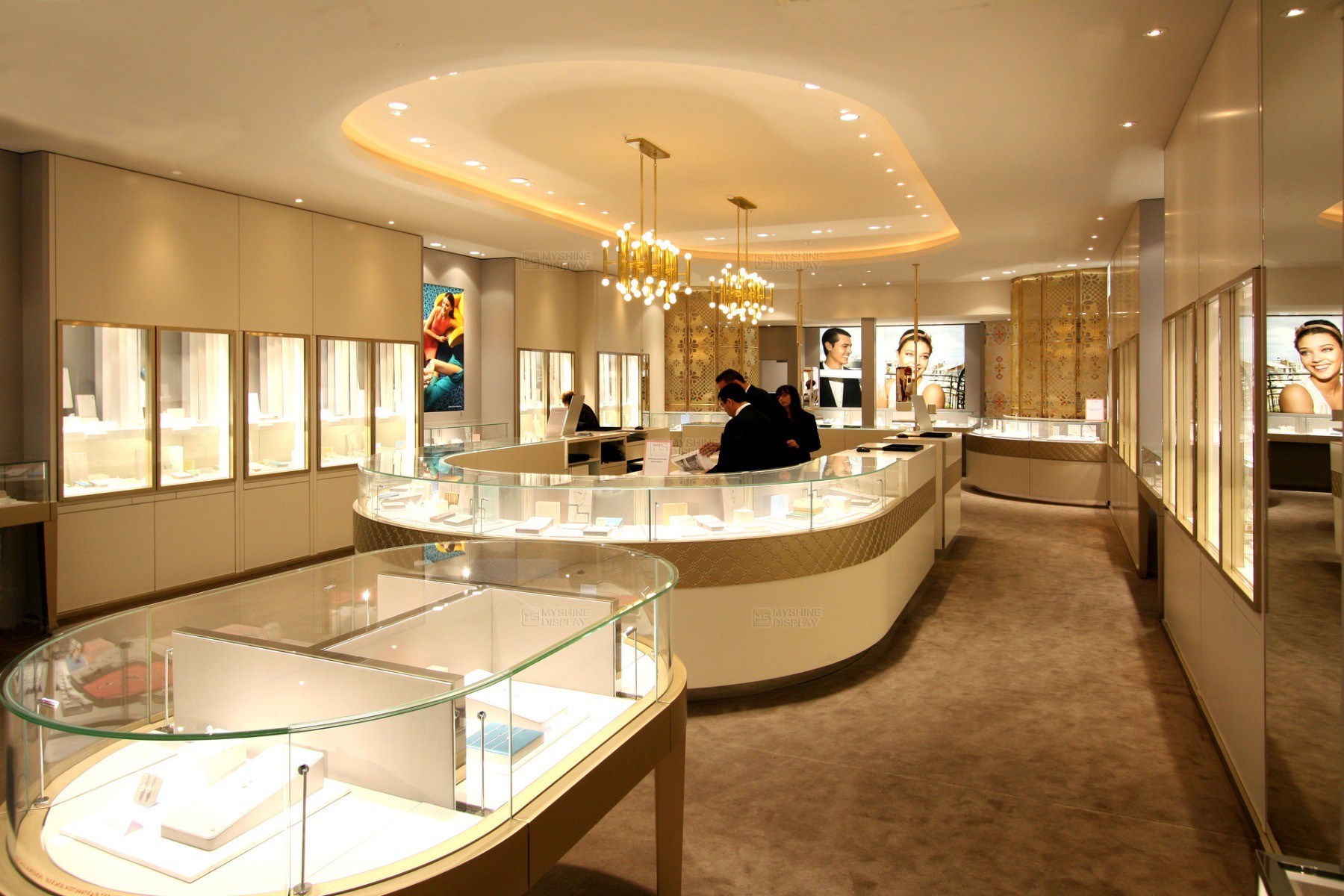Myshinedisplay Jewelry Store Design 109