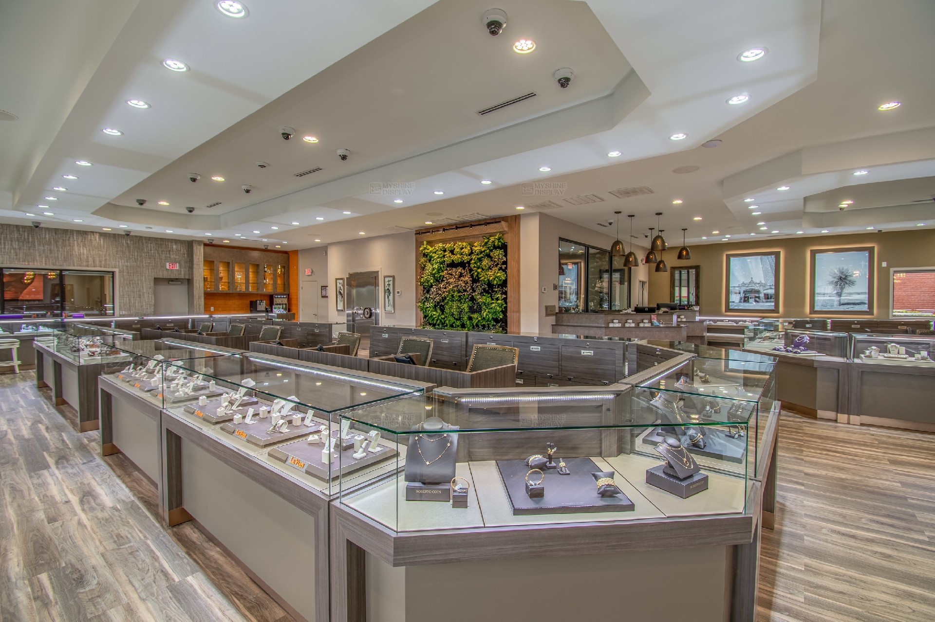 Myshine display jewelry store Design 130