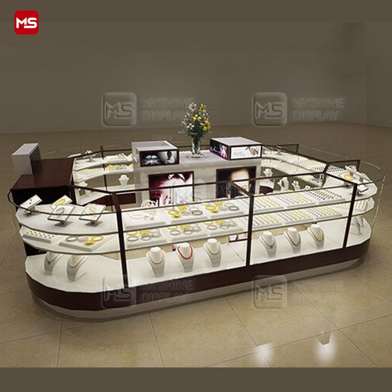 MYSHINE DISPLAY Jewelry Kiosk Design Elevating Retail Experience K6
