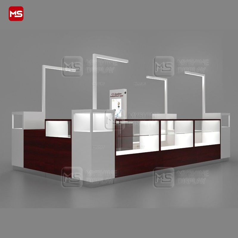 MYSHINE DISPLAY Display Cabinet Jewels Mall Counter Jewelry Kiosk K22