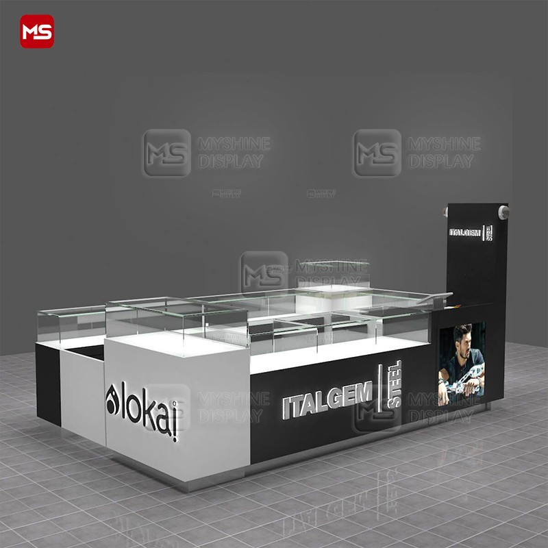 MYSHINE DISPLAY Retail Store Fixture Jewelry Kiosk K25