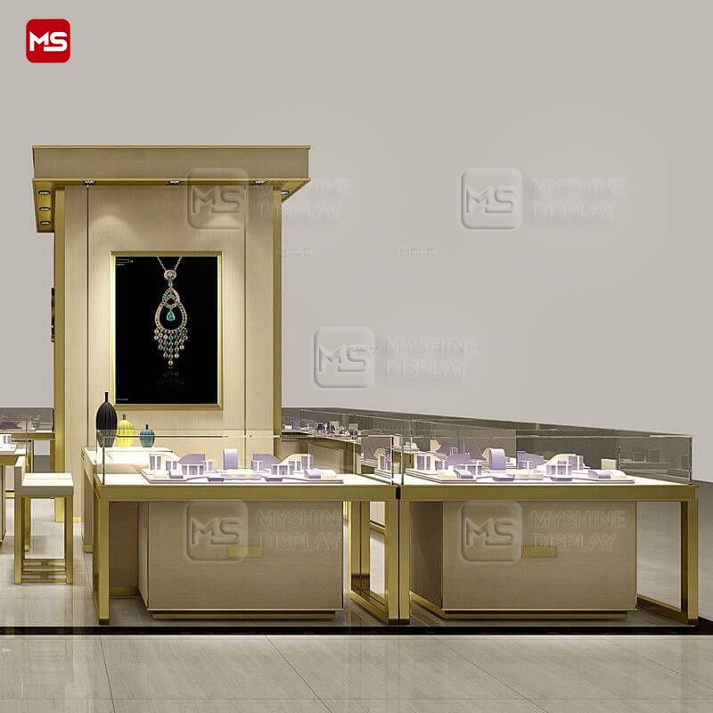 MYSHINE DISPLAY Custom jewelry display cabinet K46