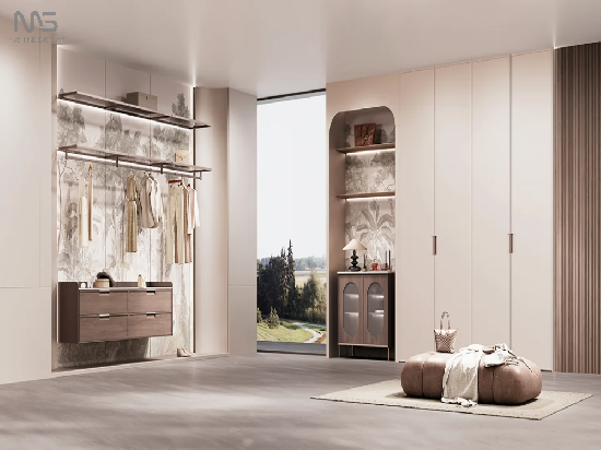 Wardrobe 2024 Designs Custom Luxury Glass Wardrobe Bedroom Furniture Walk In Wardrobe With Aluminum Glass Door NO.1