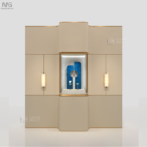 Durable Jewelry Shop Wall Display Showcase for Elegant Products MYSHINE DISPLAY