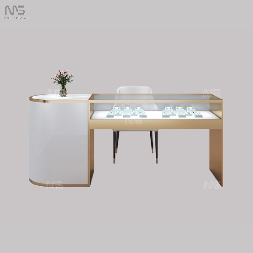 Elegant Jewelry Consultation Table MYSHINE DISPLAY