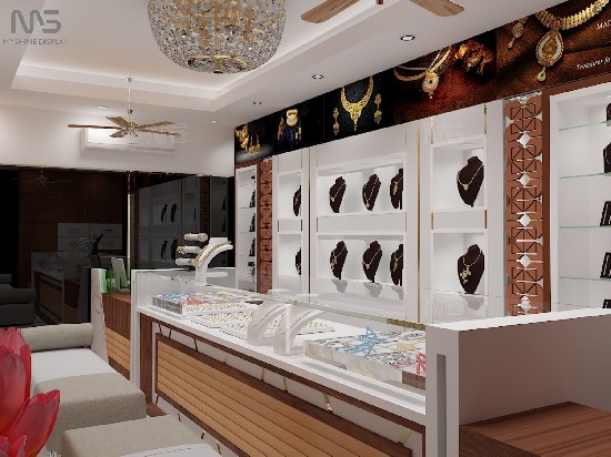 Jewelry Store Displays Modern Design Rapid Production