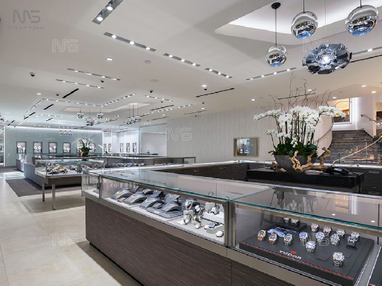 Luxurious Design Modern Elegant Concepts Jewelry Store