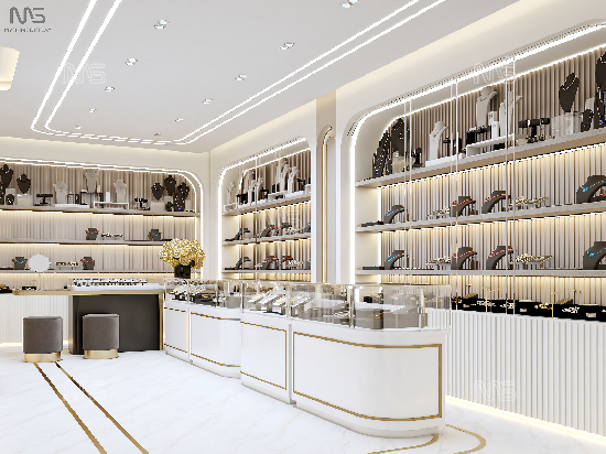 Sophisticated Jewelry Store Interior Themes