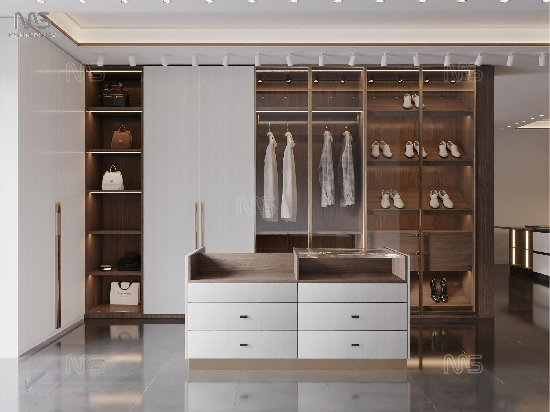 Modern Wardrobe Storage Cabinet Individual Closet