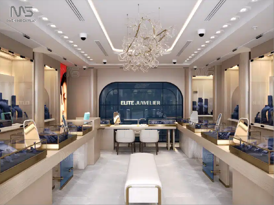 Innovative jewelry display solutions for modern showrooms