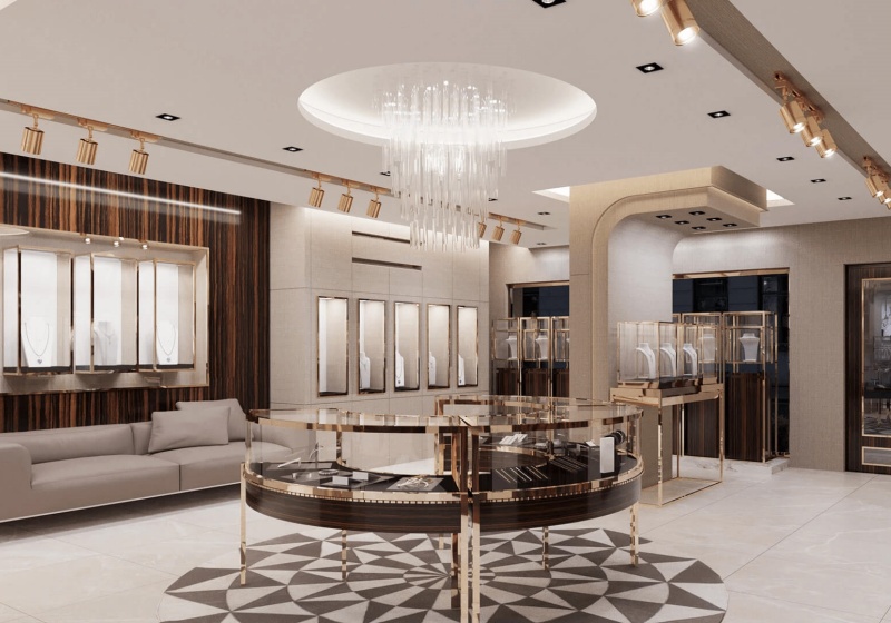 Exquisite Jewelry Store Design