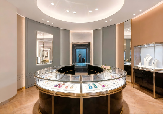 Premium Custom Jewelry Showcases