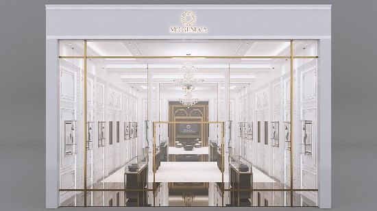 Luxury Palatial Jewelry Shop European Style