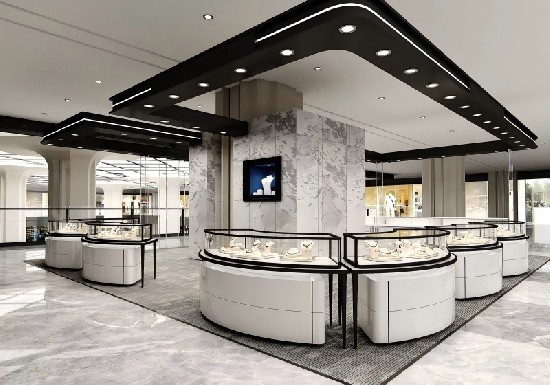 Modern Luxury Jewelry Display Cabinets | Professional Store Design Solutions