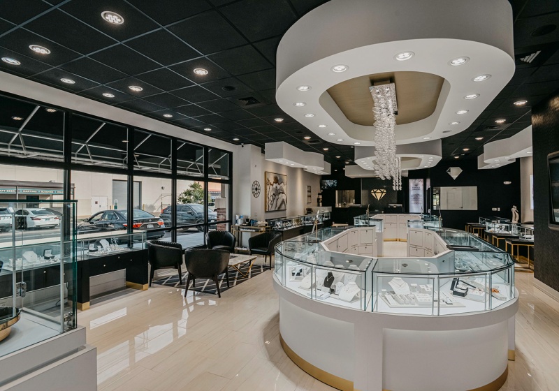 High-End Jewelry Store Interior Design
