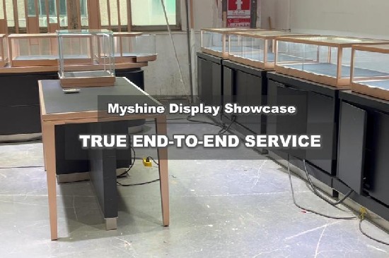 Myshine Factory Customized Jewelry Showcases
