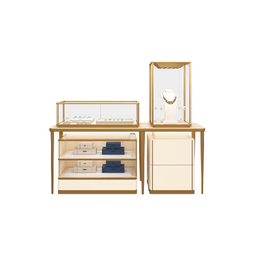 Grace Crafted in Layout: Refined Light Luxury Jewelry Displays