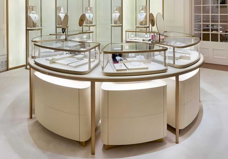 Luxury Jewelry Store Interior Design & Custom Display Showcase Solutions