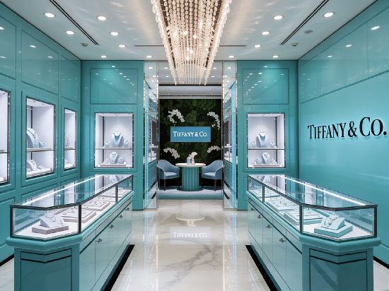 Tiffany Blue Iconic Luxury Jewelry Store Interior Design