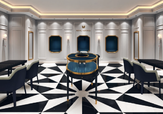 Myshine Royal Heritage: Luxury Custom Jewelry Display Cases