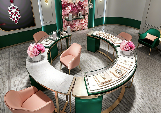 Luxurious and Elegant Jewelry Store
