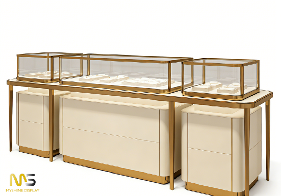 Grace Crafted in Layout: Refined Light Luxury Jewelry Displays