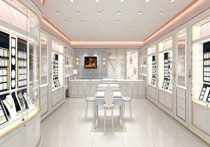 Luxury Jewelry Store Renovation: Blend Elegance with Timeless Design