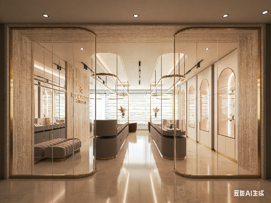 Modern Jewelry Store Interior Design