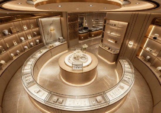Opulent Jewelry Display Cases