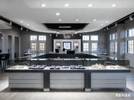 Elegant Black Lacquer & Gold Jewelry Display Cases