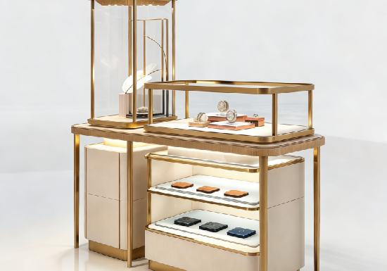 Modern Luxury Jewelry Display Cases