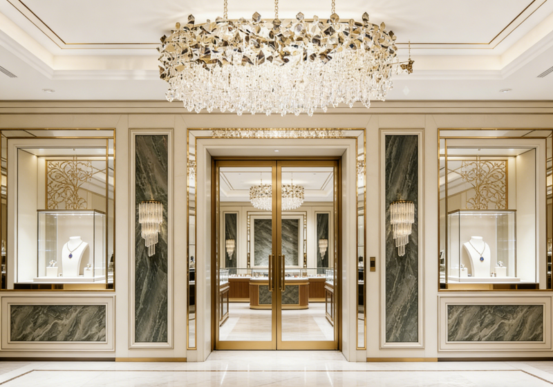Luxury Custom Jewelry Store: Elevate Your Retail Space with Timeless Elegance
