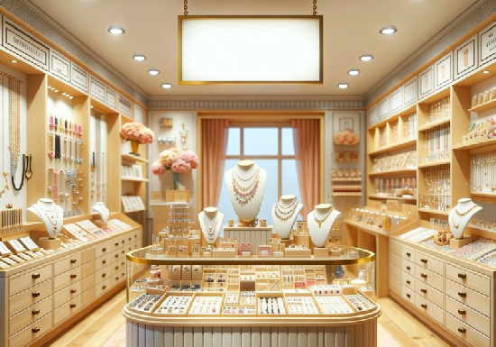 Soft Coastal Luxury Jewelry Display Cases