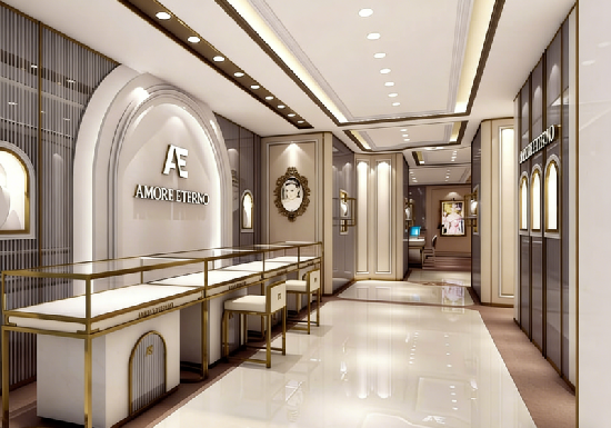 MyShine Soft Coastal Luxury Jewelry Showcase