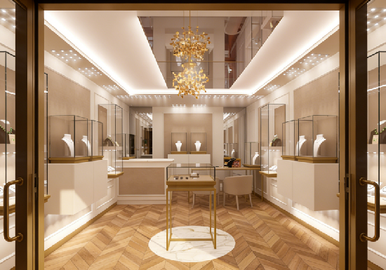 Elegant Jewelry Display Cases for Luxury Boutiques