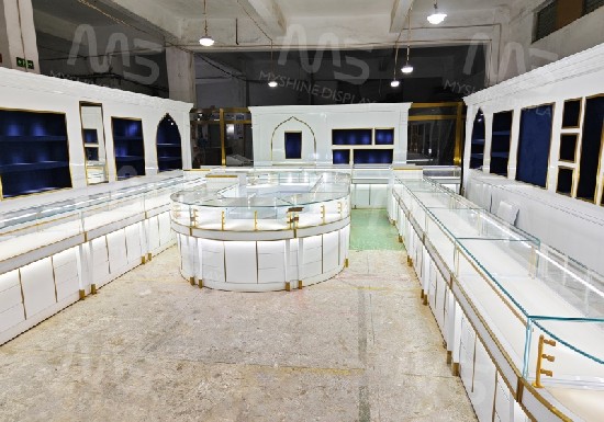 Luxury Middle Eastern Style Jewelry Display Cabinets