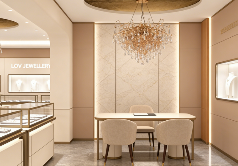 Premium Custom Jewelry Store Design