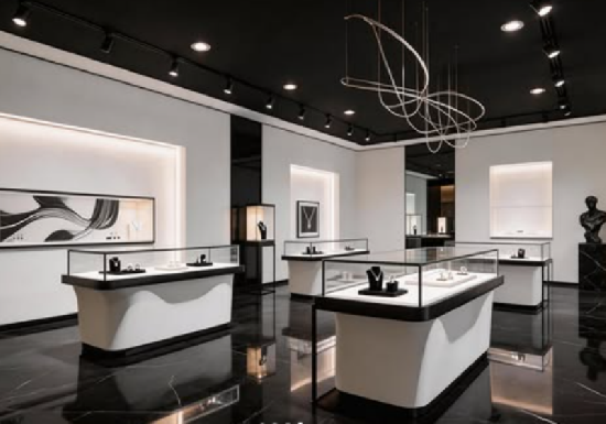 Retail Jewelry Store Design in Europe
