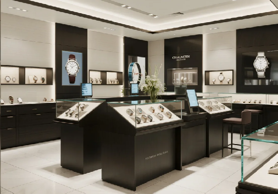 Watch & Jewelry Display Case Design: Core Titles & Section Headers