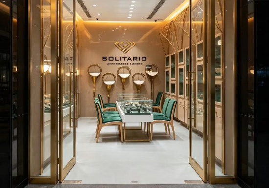 Luxury Jewelry Store Display Cabinet Collection