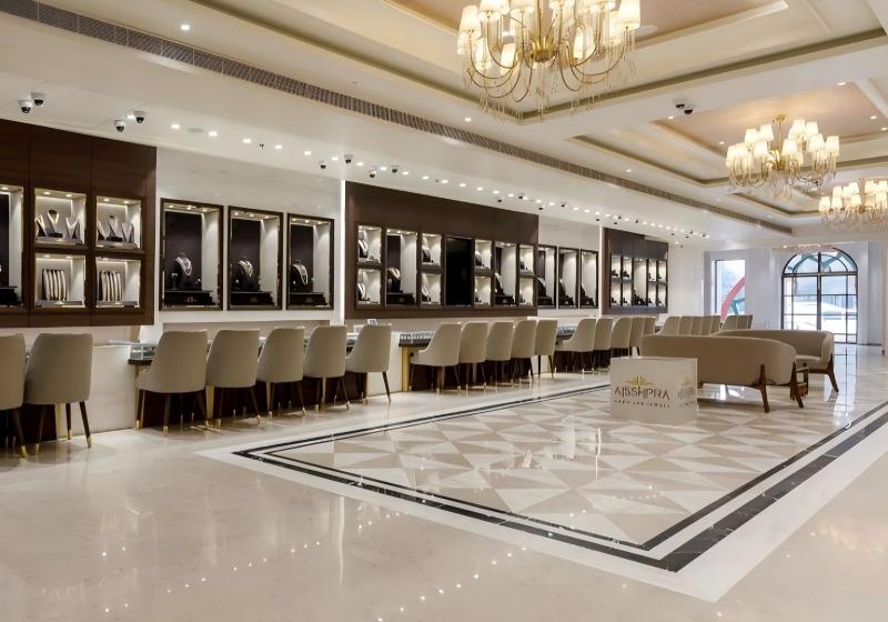 Luxury Jewelry Lounge Display Solution