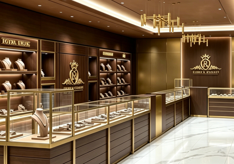 Premium Custom Jewelry Display Cabinets