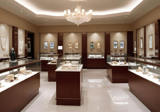 Custom Luxury Jewelry Display Showcases for Modern Retail Stores