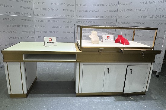 Durable Dual-Purpose Negotiation Table For Jewelry Shop