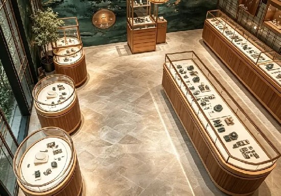Chinese Traditional Style Jewelry store design