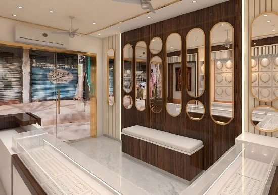 Warm Walnut Jewelry Boutique: Timeless Elegance Meets Modern Functionality