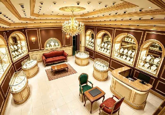 The Royal Showcase Jewelry Store design