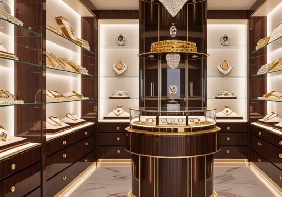 Premium Custom Luxury Jewelry Display Cabinets